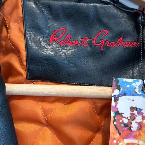 NEW Robert Graham Lined Biker Jacket - Picture 6 of 14